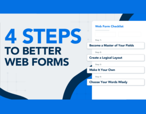 4 Steps to Better Web Forms