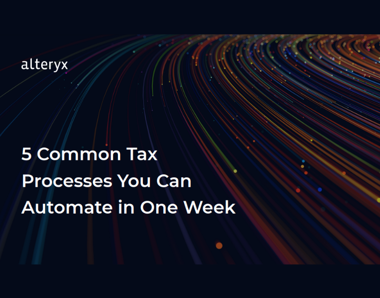 5 Common Tax Processes You Can Automate in a Week