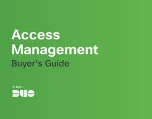 Access Management Buyer's Guide