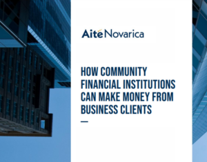 How Community Financial Institutions Can Make Money from Business Clients
