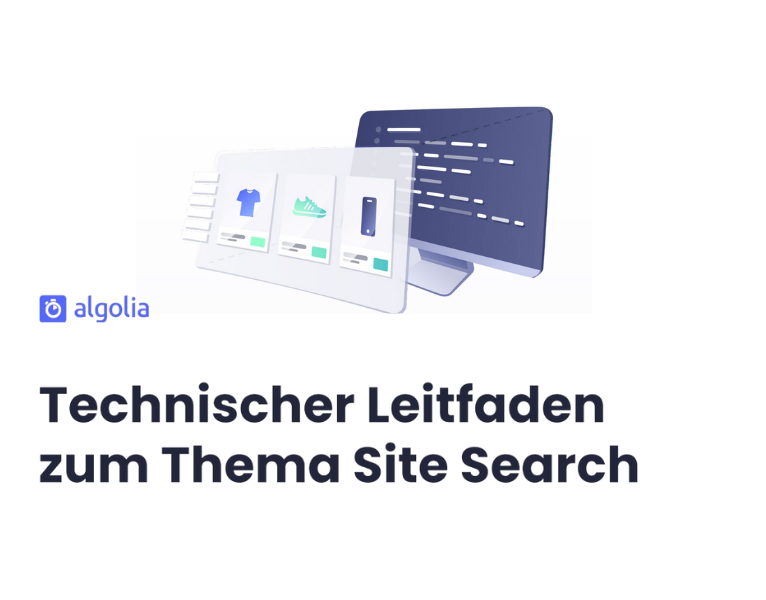 Technischer Leitfaden zum Thema Site Search