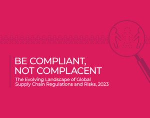 The Evolving Landscape of Global Supply Chain Regulations and Risks, 2023