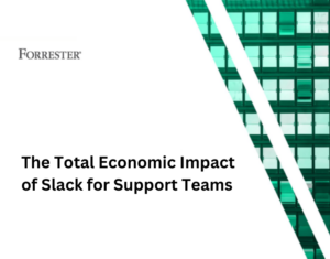 The Total Economic Impact of Slack for Support Teams