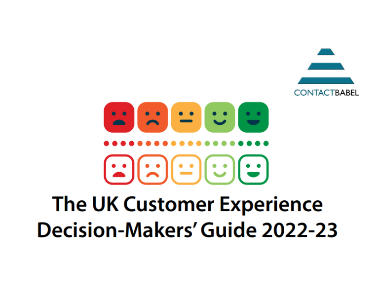 The UK Customer Experience Decision-Makers’ Guide 2022-23