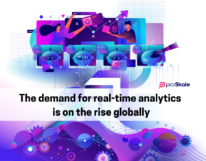 The demand for real-time analytics is on the rise globally