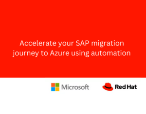 Accelerate your SAP migration journey to Azure using automation