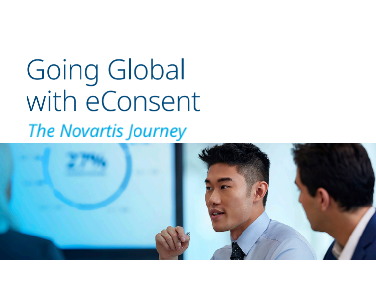 Going Global with eConsent The Novartis Journey