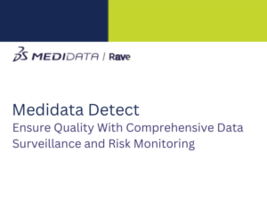 Medidata Detect A Powerful Tool for Centralized Statistical Monitoring