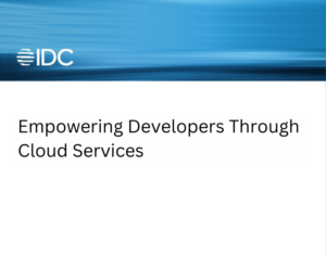 Empowering developers through cloud services