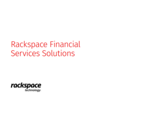 Rackspace Financial Services Solutions