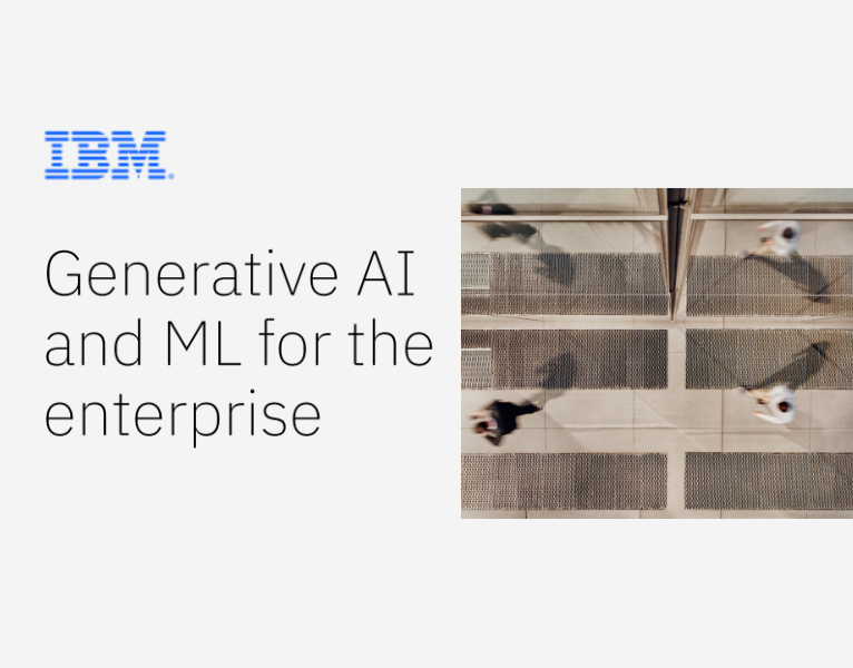 Generative AI and ML for the Enterprise Ebook