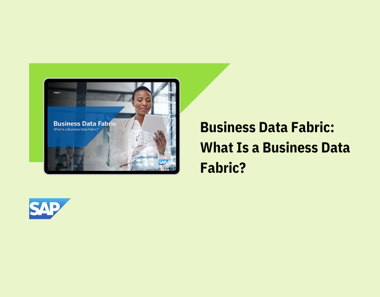 Business Data Fabric What Is a Business Data Fabric