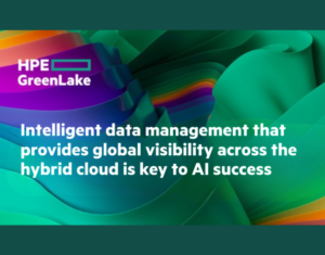 Intelligent data management that provides global visibility across the hybrid cloud is key to AI success