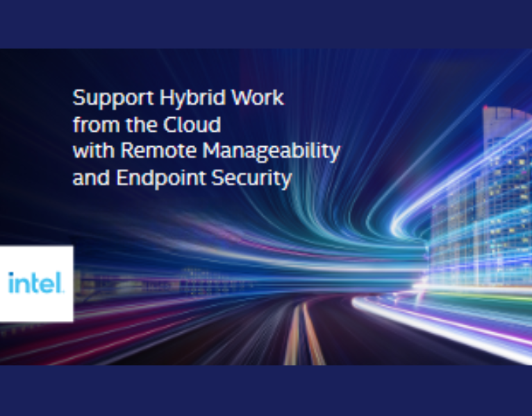 Prise en charge du travail hybride depuis le cloud avec une gestion à distance et la sécurité des points finaux
