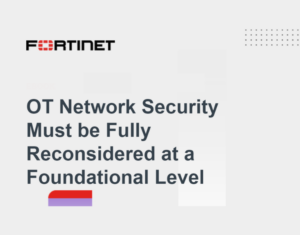 OT Network Security Must be Fully Reconsidered at a Foundational Level