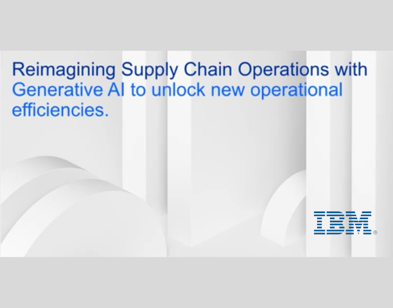 Reimagine Supply Chain Ops with Generative AI to Unlock New Operational Efficiencies