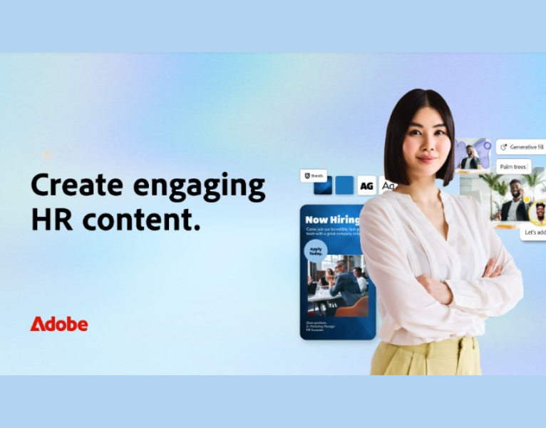 Create engaging HR content with Adobe Express