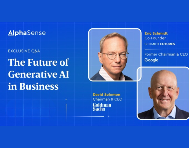 Exclusive-QA-Former-Google-CEO-Goldman-Sachs-Chairman-and-CEO-on-the-Future-of-Generative-AI