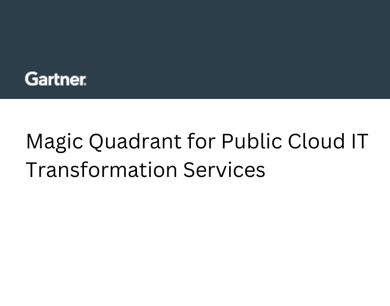 Magic Quadrant for Public Cloud IT Transformation Services