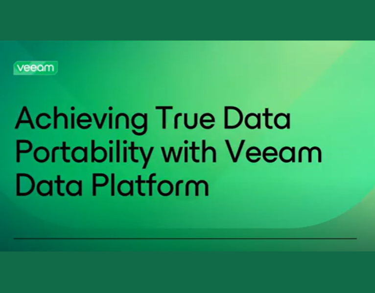 Data Portability Recorded Demo - Achieving True Data Portability with VDP