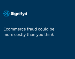 Ecommerce fraud could be more costly than you think