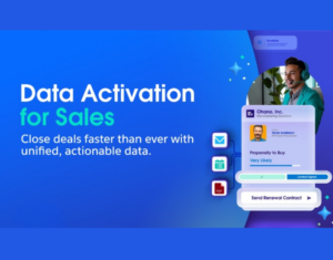 Learn how unified, actionable data helps sellers close deals faster