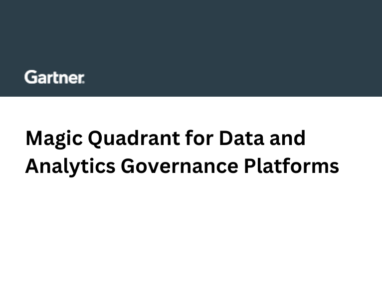 Magic Quadrant for Data and Analytics Governance Platforms