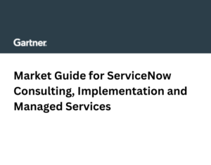 AHEAD Recognized in Gartner® Market Guide for ServiceNow Consulting, Implementation, and Managed Services