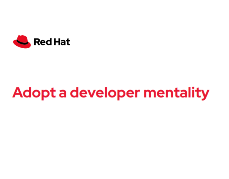 Adopt-a-developer-mentality