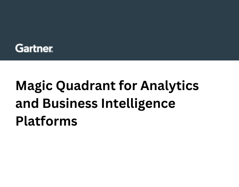 2025 Gartner® Magic Quadrant™ for Analytics and Business Intelligence Platforms