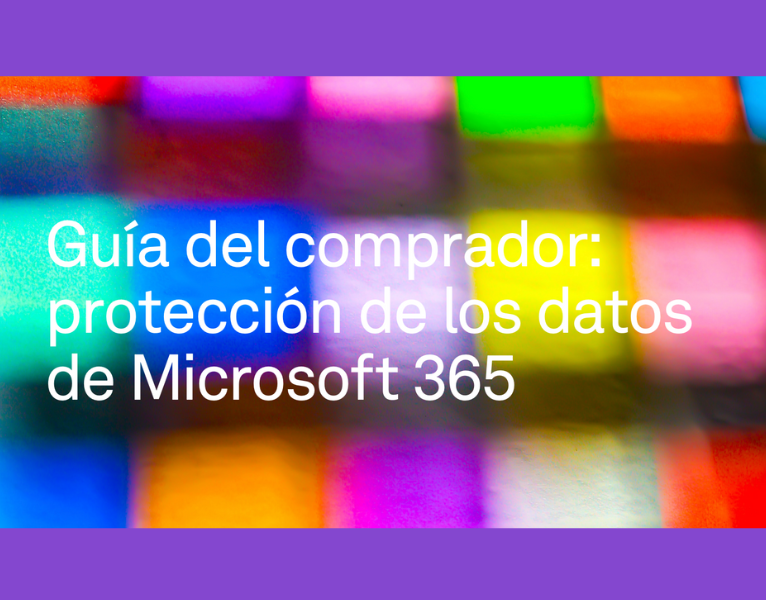 Guía del comprador de protección de datos de Microsoft 365