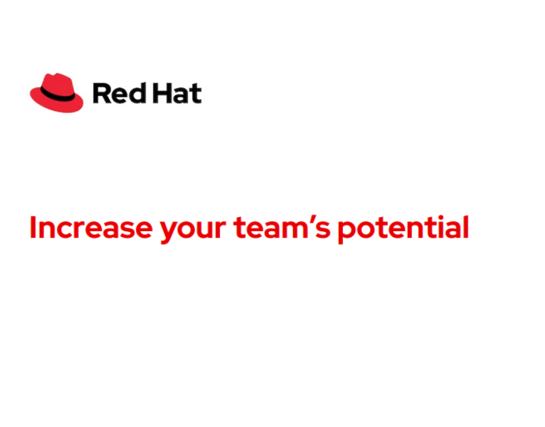 Increase your team’s potential