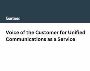 Gartner Peer Insights Voice of the Customer for Unified Communications as a Service (UCaaS) 2025 report