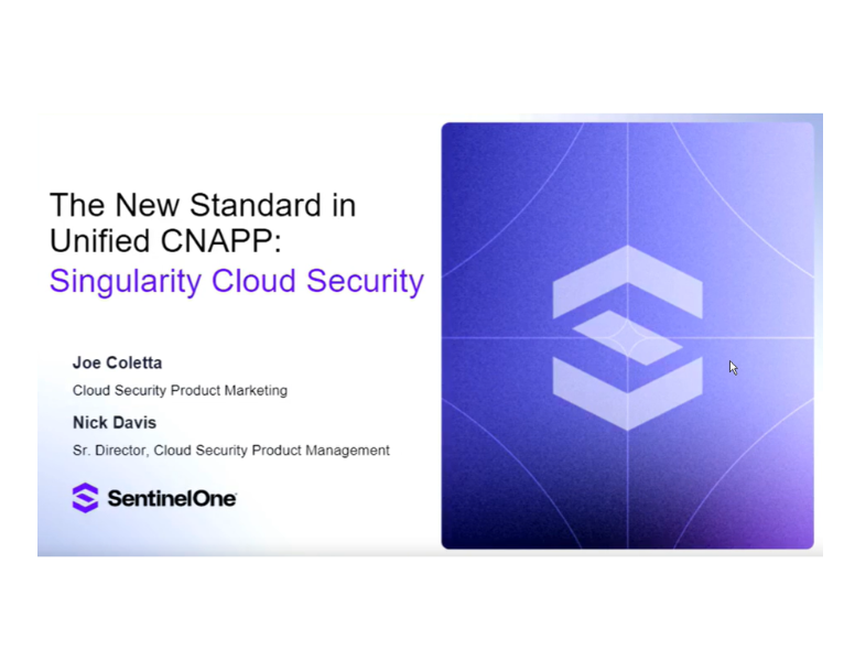 A New Unified Approach to Cloud Security Webinar