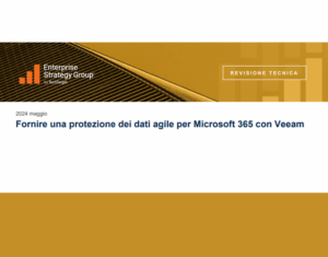Fornire una protezione dei dati agile per Microsoft 365