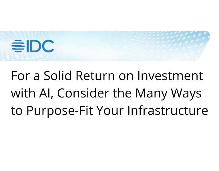 For a Solid Return on Investment with AI