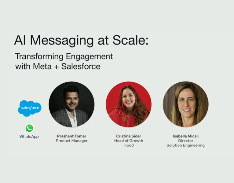 Transform mobile moments with Salesforce and WhatsApp