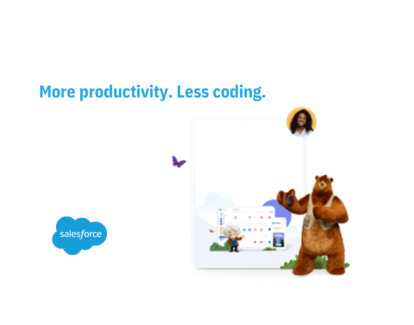 More productivity. Less coding