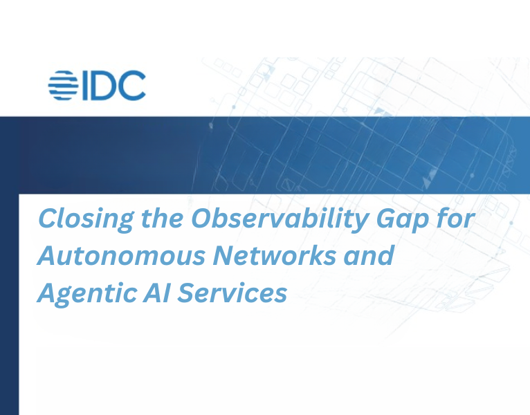 Closing the Observability Gap for Autonomous Networks and Agentic AI Services