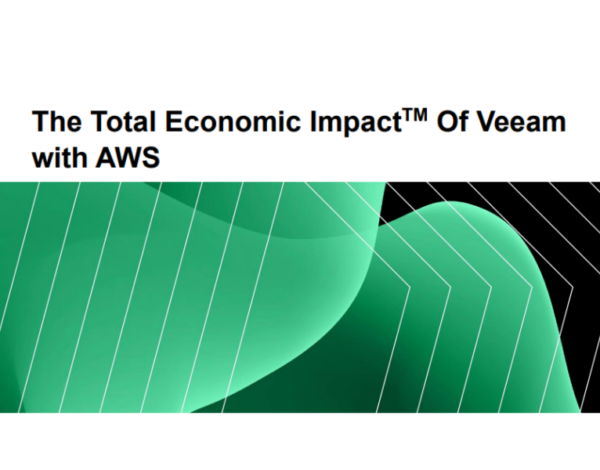 Veeam and AWS Forrester TEI Study