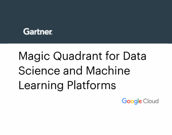 Gartner® names Google a Leader in the 2025 Magic Quadrant™ for Data Science and Machine Learning Platforms
