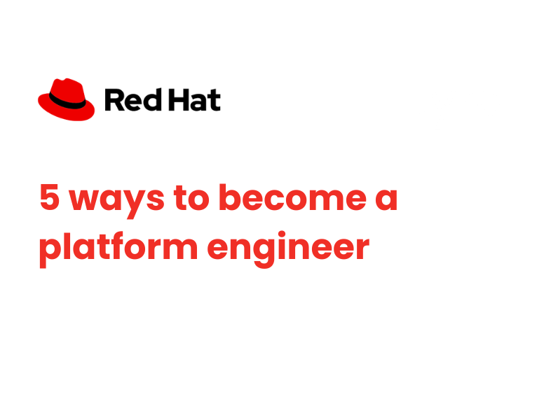 5 ways to become a platform engineer